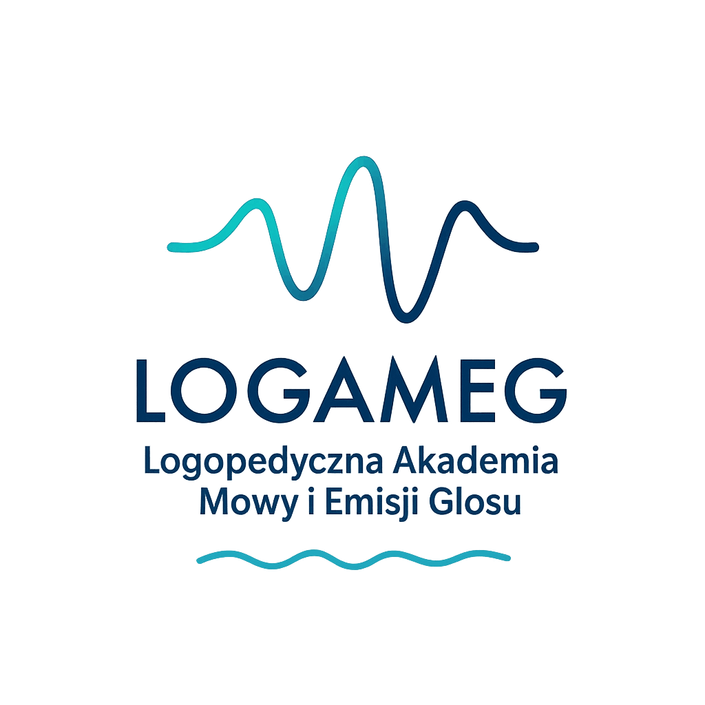 LOGAMEG – logo gabinetu logopedycznego w Warszawie