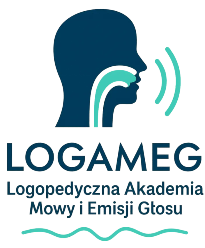LOGAMEG – logo gabinetu logopedycznego i neurologopedycznego w Warszawie